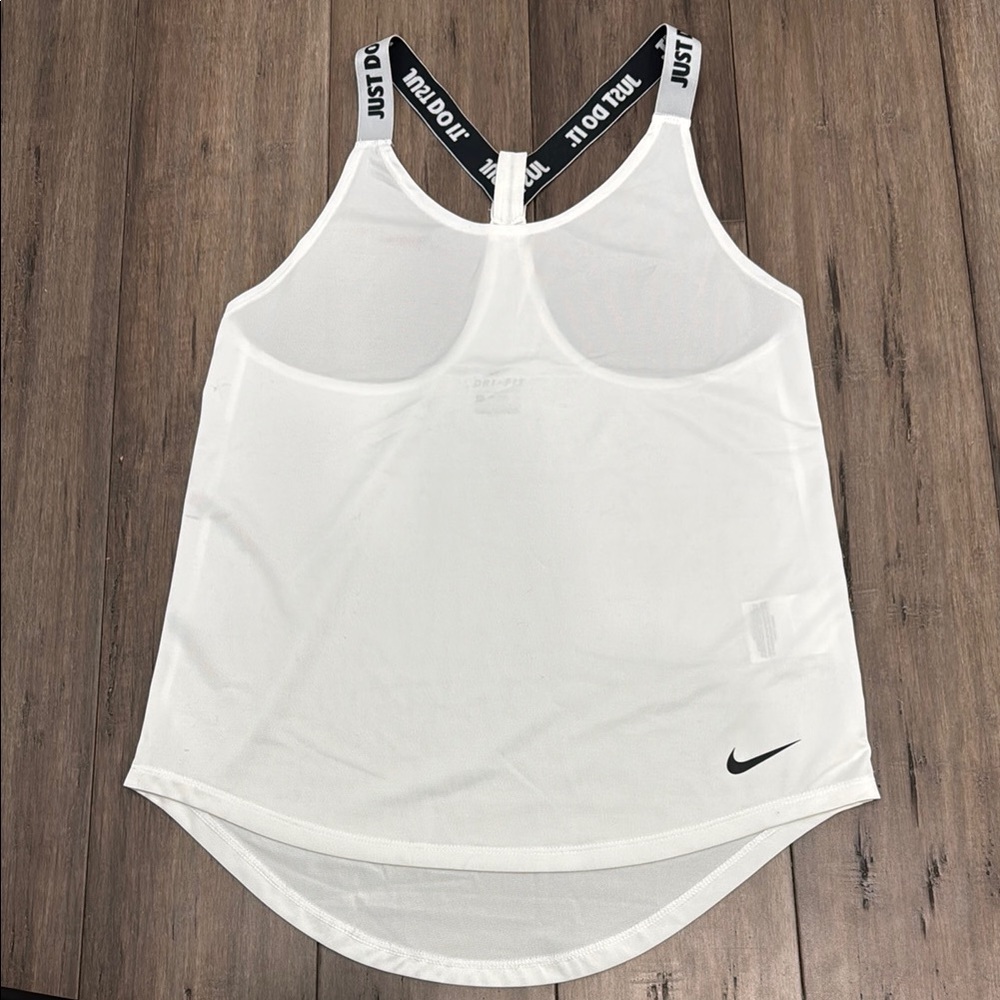 Nike White Racerback Sleeveless‎ Tank Top